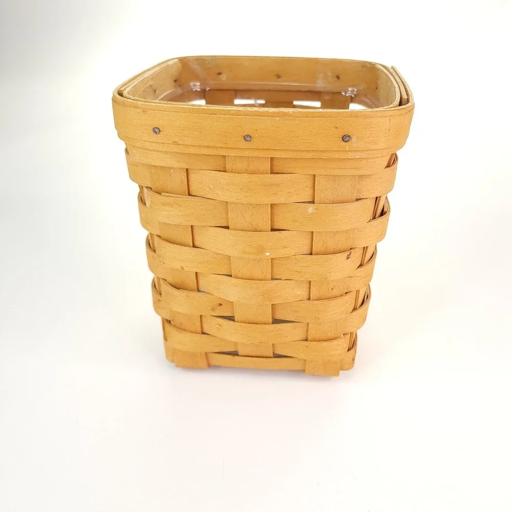 Longaberger Basket With Plastic Liner 6